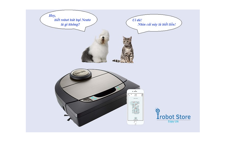 Chọn robot hút bụi Neato chính hãng hay xách tay hay nội địa