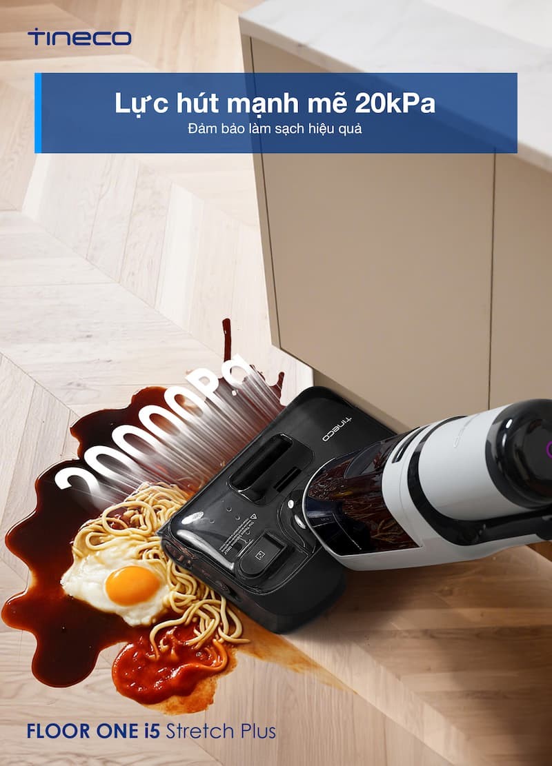 Ưu điểm nổi bật Tineco Floor One i5 Stretch Plus