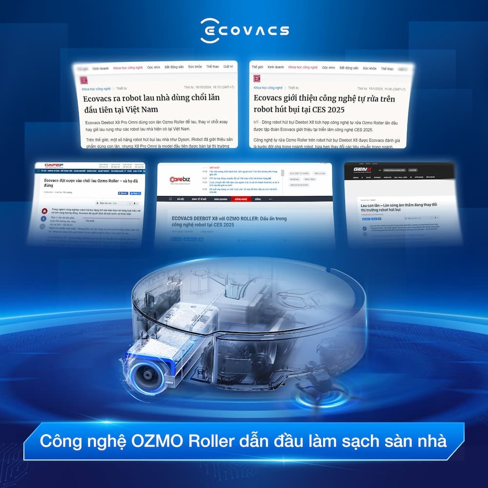 Ưu điểm nổi bật của công nghệ OZMO Roller