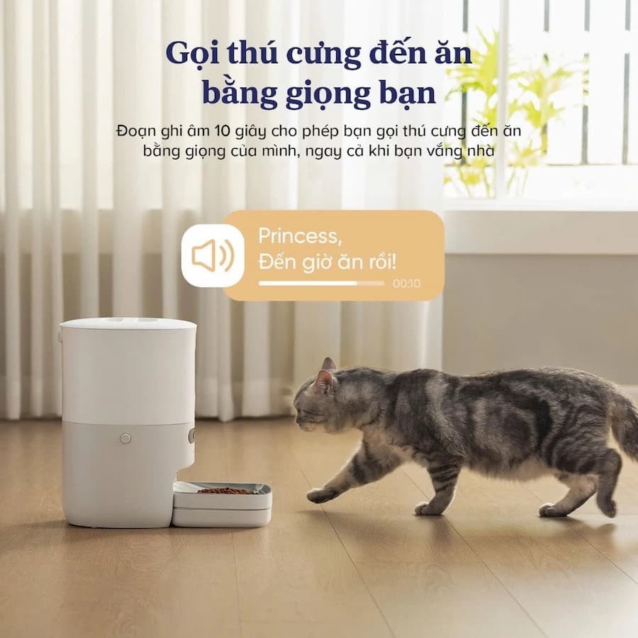 Điểm nổi bật Máy cho chó mèo ăn thông minh Pawsync