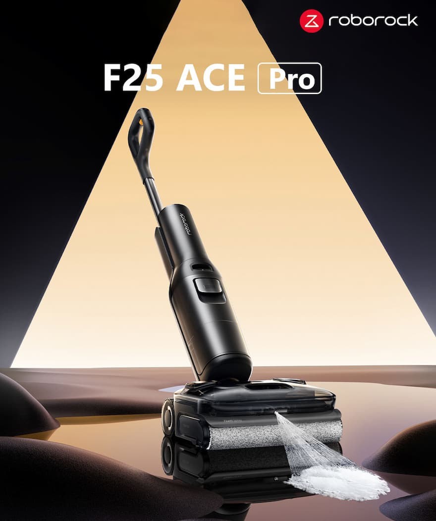 Máy hút bụi lau nhà cầm tay Roborock F25 ACE Pro có gì mới?