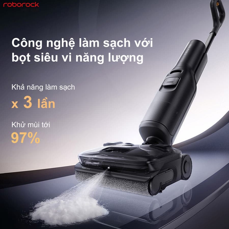 Máy hút bụi lau nhà cầm tay Roborock F25 ACE Pro có gì mới?