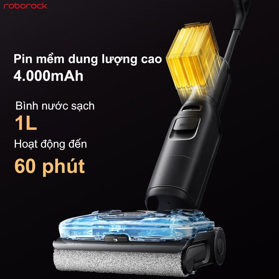 F25 ACE Pro hoạt động bền bỉ không gián đoạn với pin dung lượng 4.000mAh