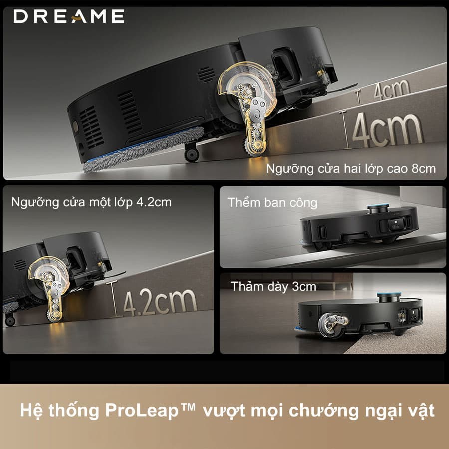 Robot hút bụi lau nhà Dreame Matrix10 Ultra