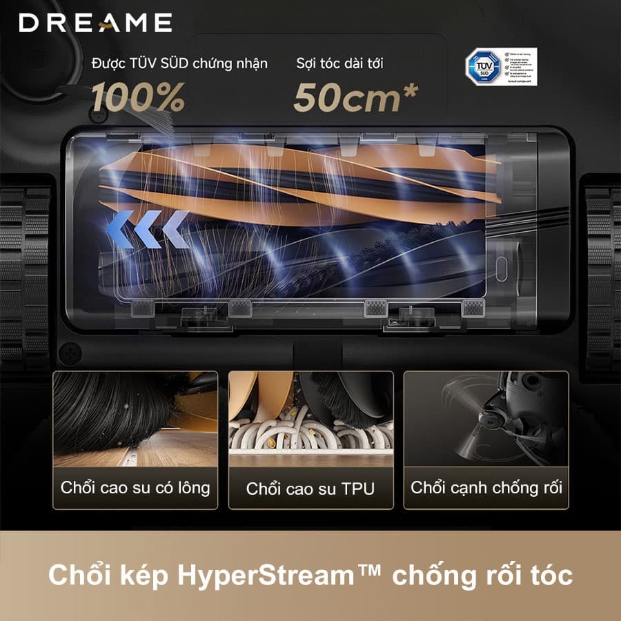 Dreame Matrix10 Ultra Công nghệ lau chà hiệu quả