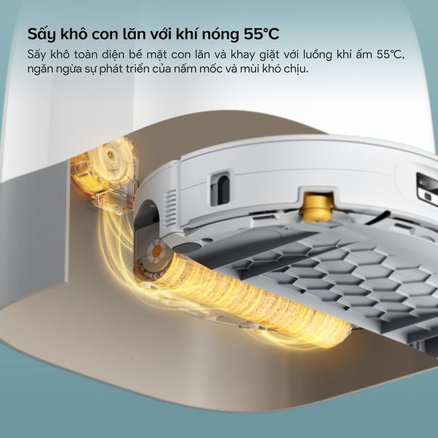 Vì sao nên mua Robot hút bụi lau nhà Roborock Qrevo Curv 2 Flow