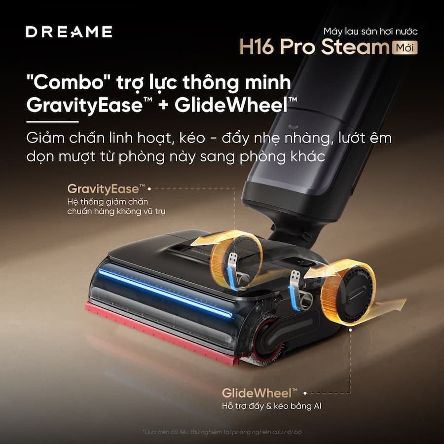 Điểm nổi bật của Máy hút bụi khô và ướt Dreame H16 Pro Steam