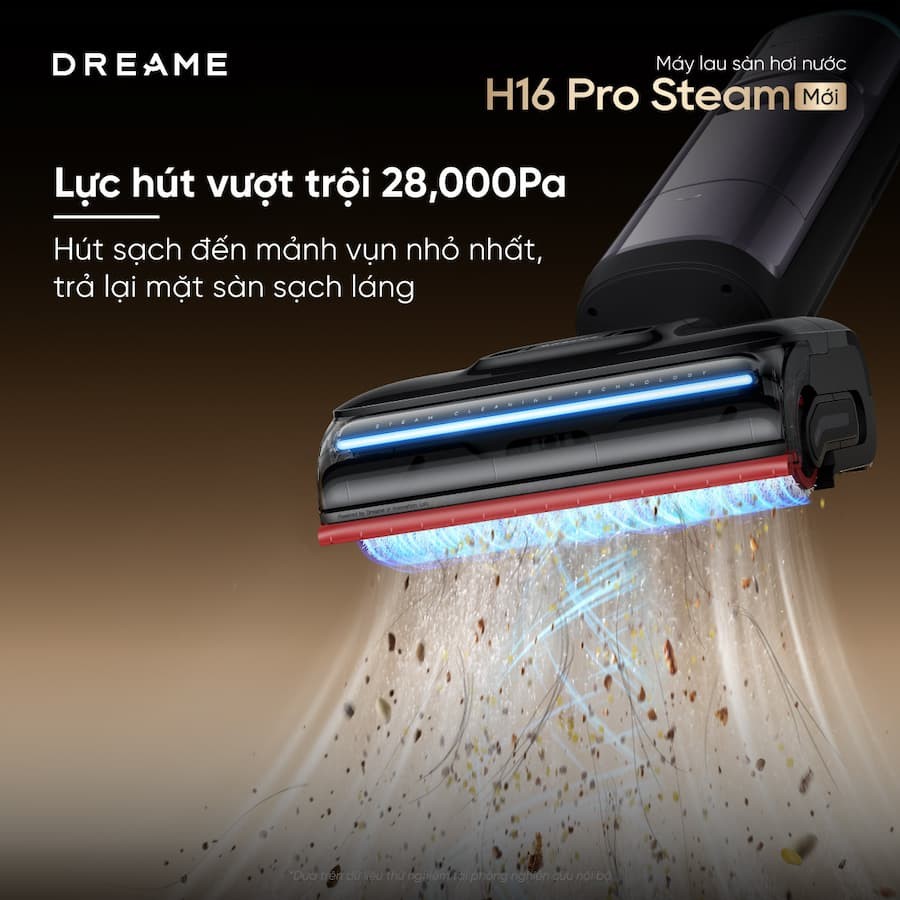 Điểm nổi bật của Máy hút bụi khô và ướt Dreame H16 Pro Steam