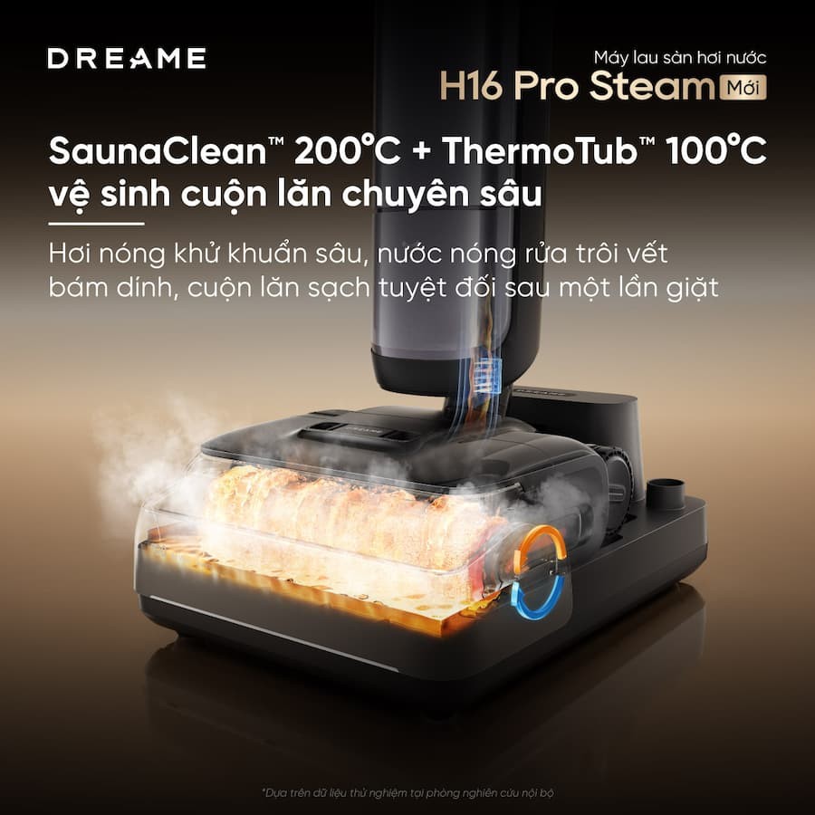Điểm nổi bật của Máy hút bụi khô và ướt Dreame H16 Pro Steam