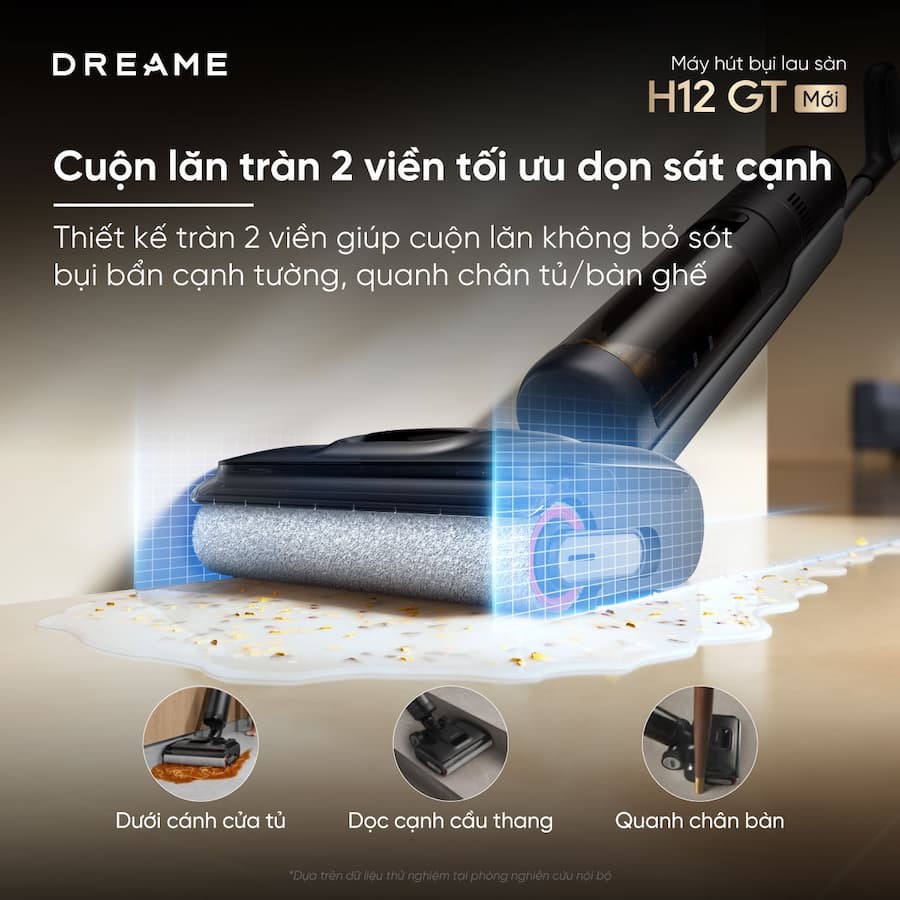 Máy hút bụi khô và ướt Dreame H12 GT 7