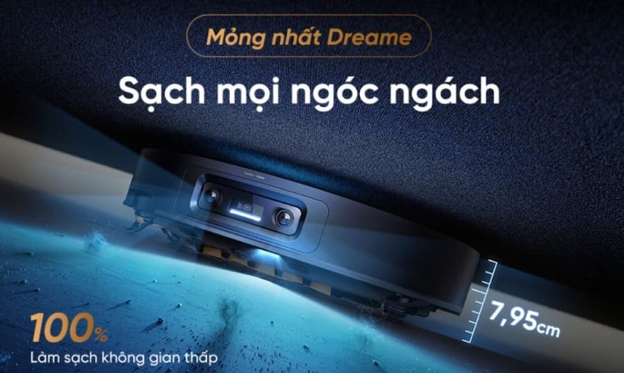 Robot hút bụi lau sàn Dreame X60 Master có gì khác biệt?