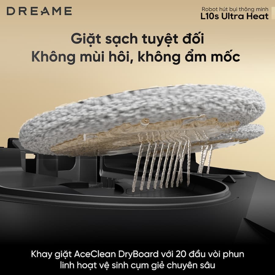 Robot hút bụi lau nhà Dreame L10s Ultra Heat 6