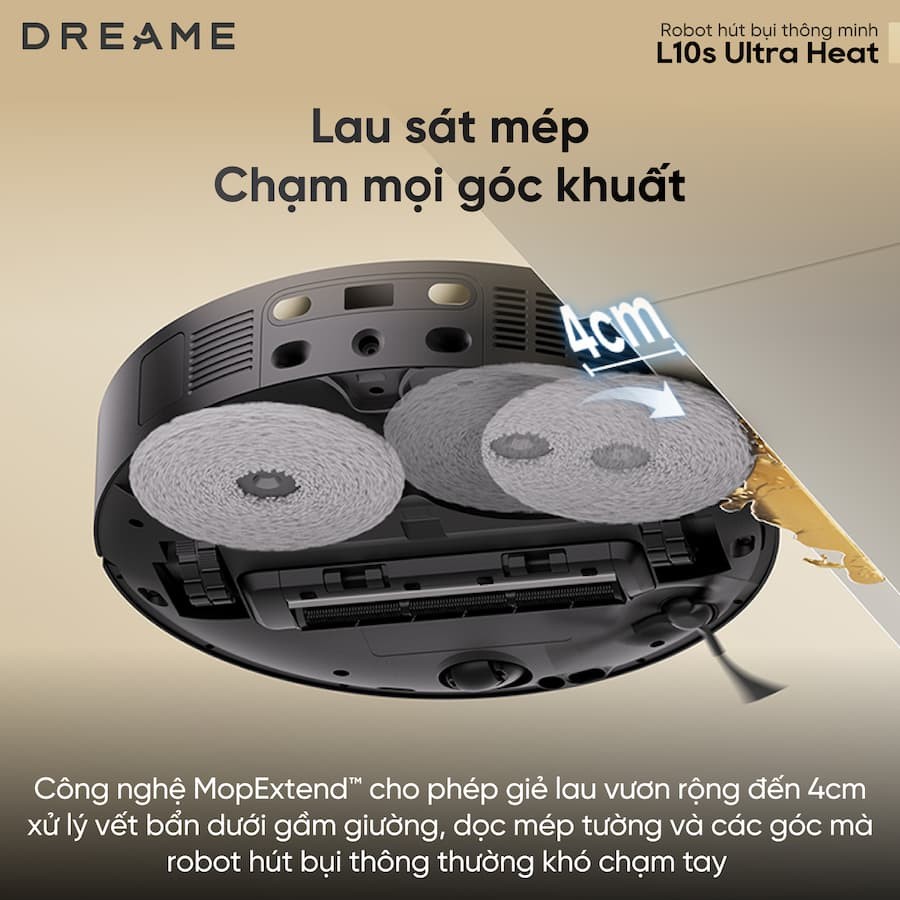 Robot hút bụi lau nhà Dreame L10s Ultra Heat 5