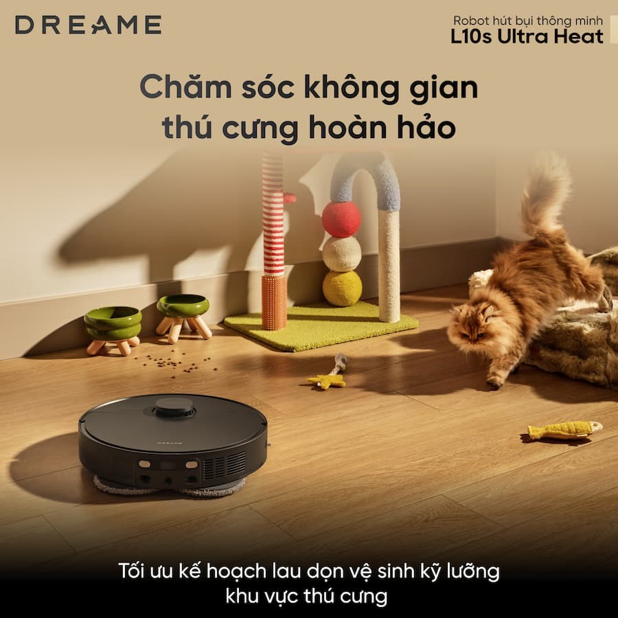 Robot hút bụi lau nhà Dreame L10s Ultra Heat 7