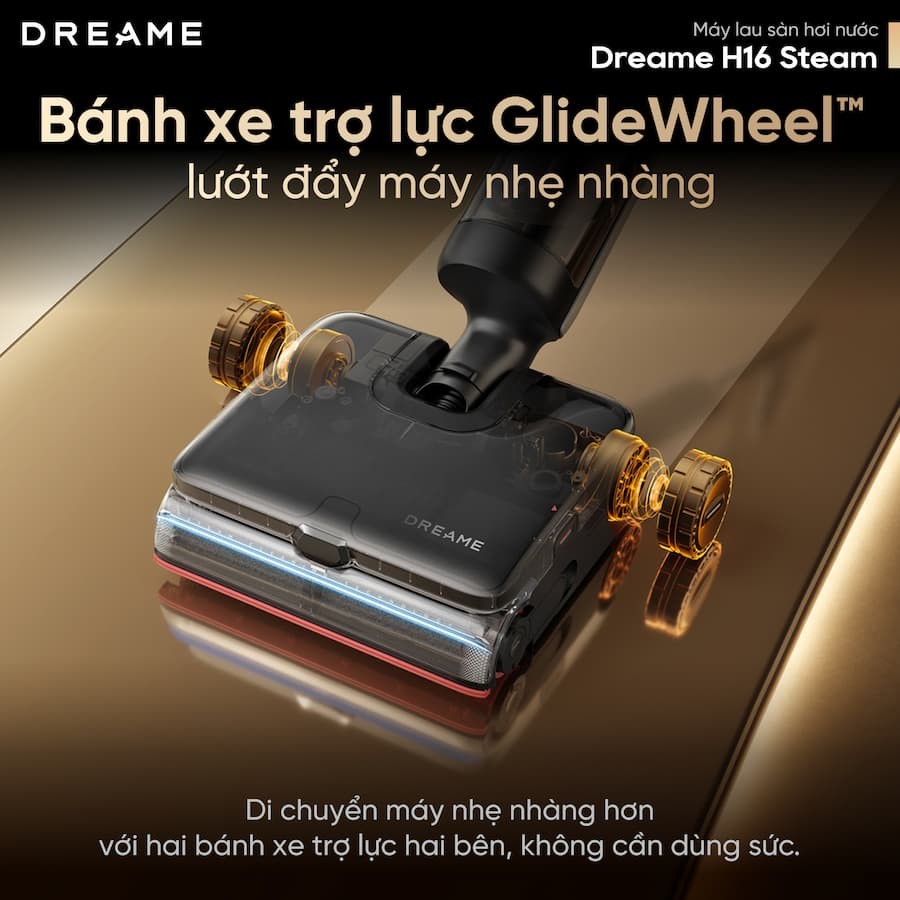 Máy hút bụi khô và ướt Dreame H16 Steam 8