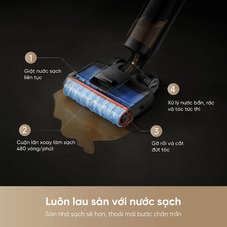 Máy lau sàn Dreame H13S FlexReach 2