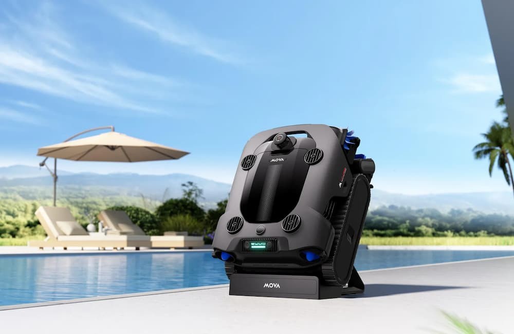 MOVA Rover X10: Robot vệ sinh hồ bơi với 7 chức năng làm sạch