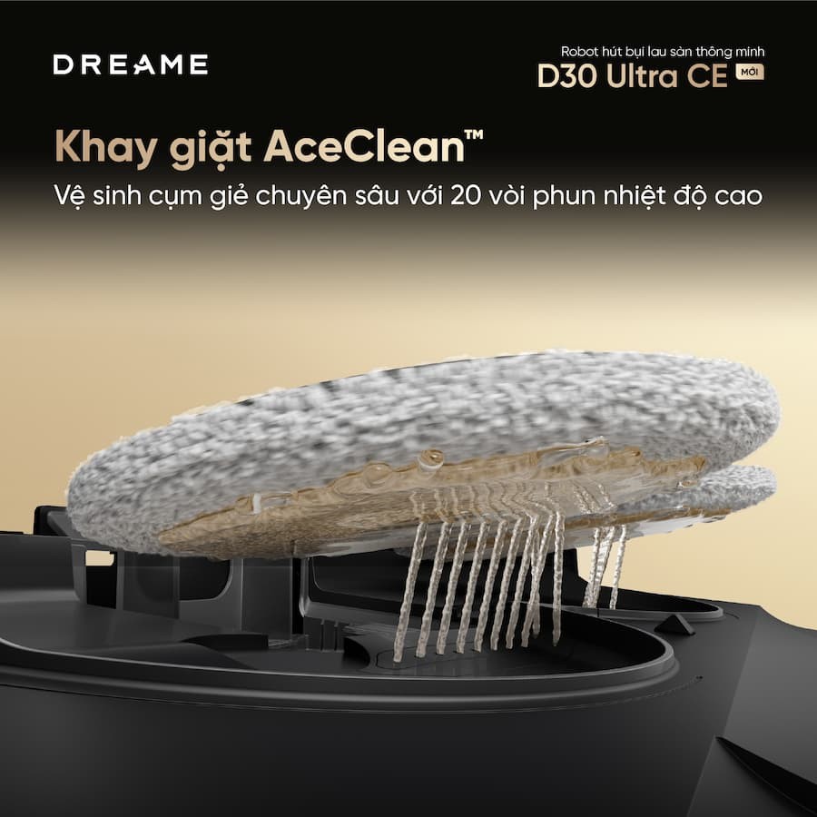 Robot hút bụi lau sàn Dreame D30 Ultra CE 7
