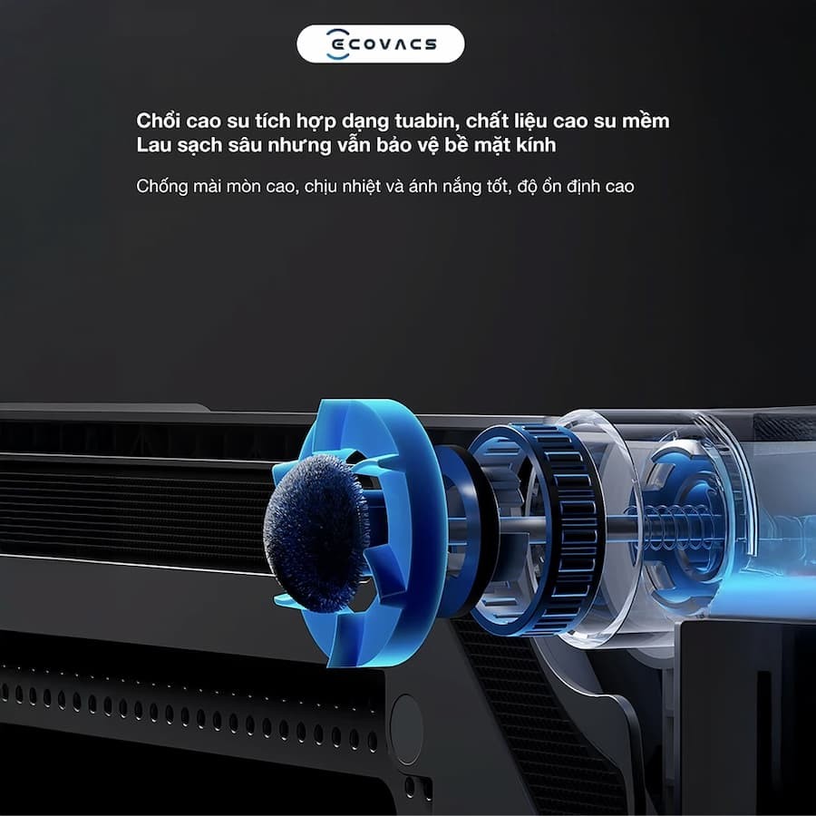 Robot lau kính Ecovacs Winbot W2S Omni 8