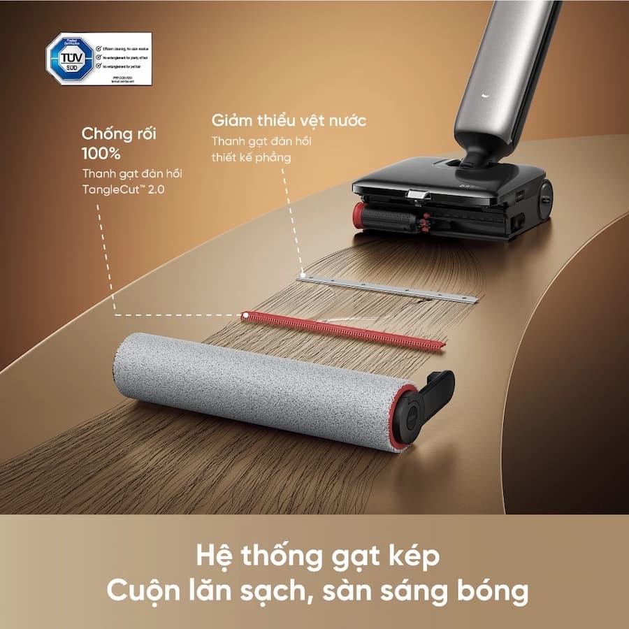 Hệ thống trợ lực AI kép (GravityEase™ & GlideWheel™)