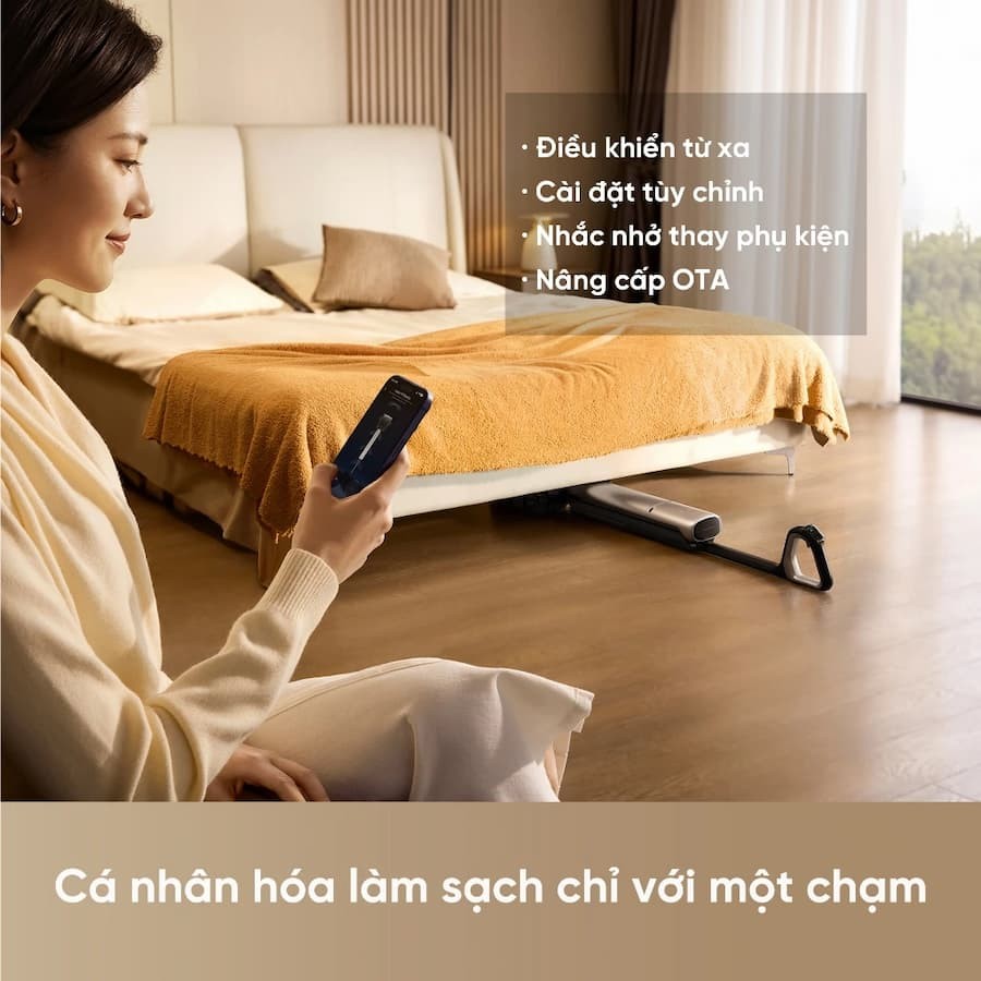 Máy hút bụi lau nhà cầm tay Dreame H16 Pro TriForce 9
