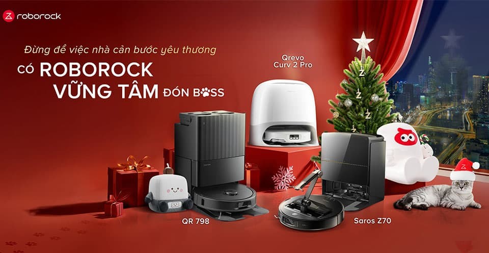 Robot hút bụi Roborock