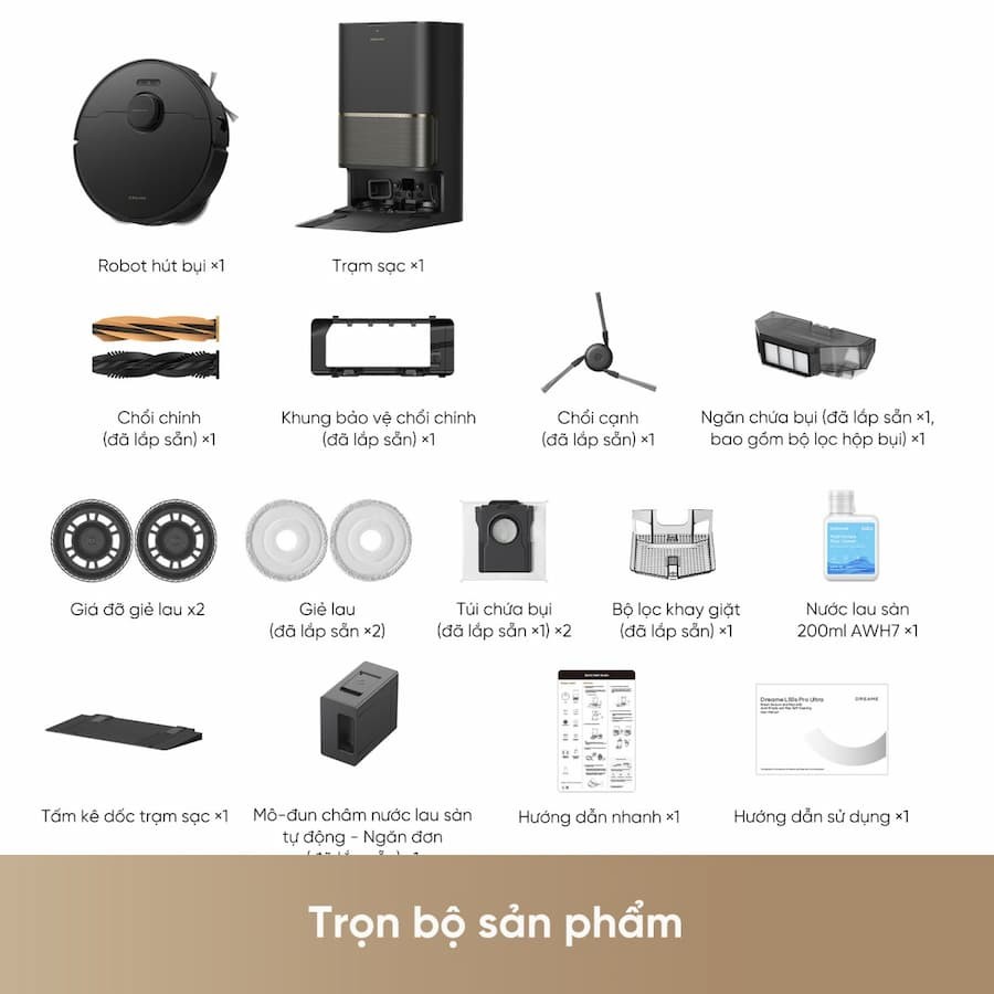 Robot hút bụi lau nhà Dreame L50s Pro Ultra 12