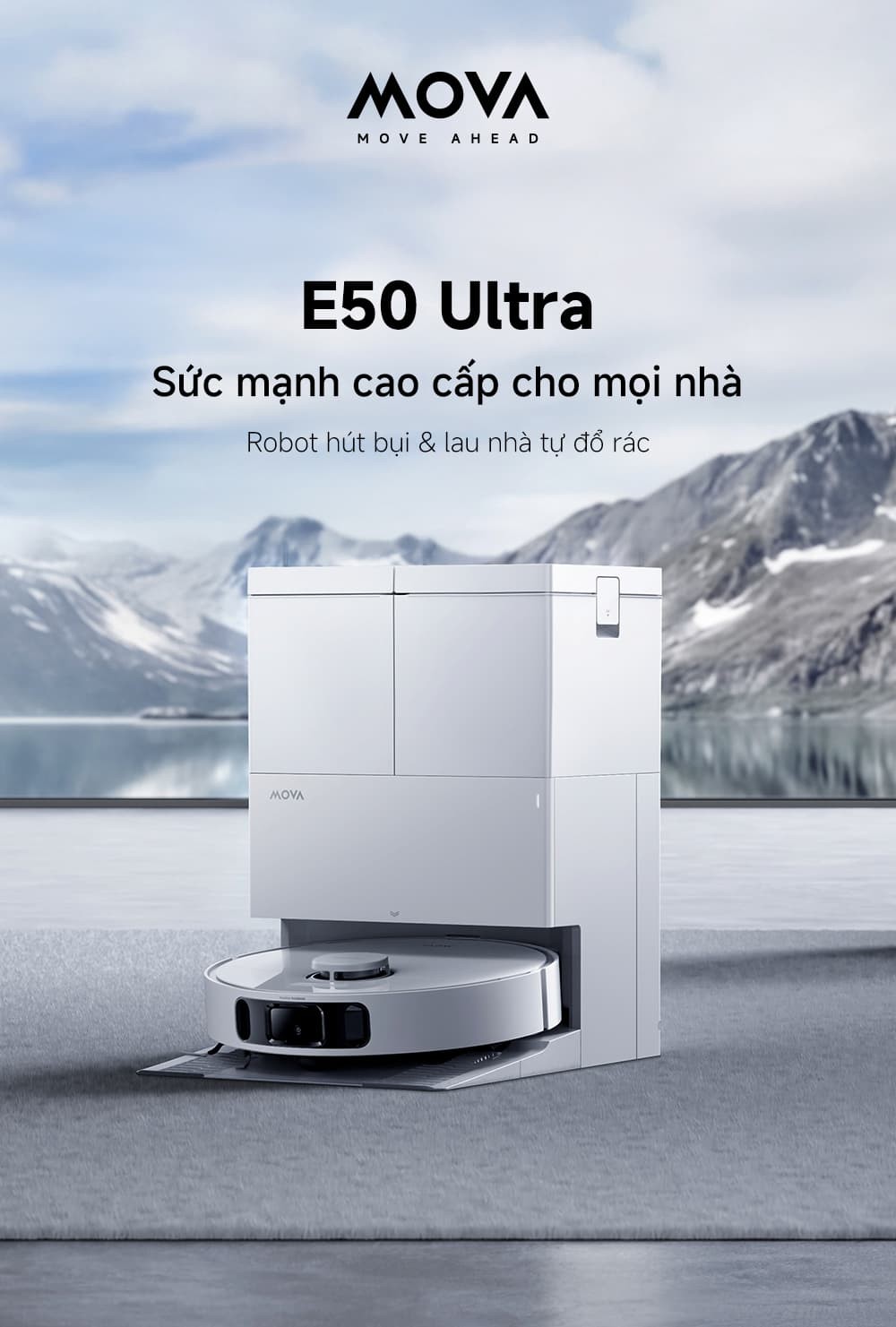Robot hút bụi lau nhà MOVA E50 Ultra 3