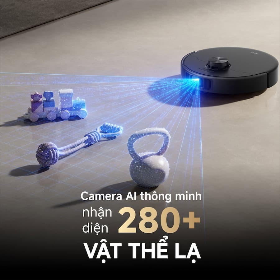 Công nghệ Điều hướng & Nhận diện AI (AI SmartSight & 3D Structured Light)