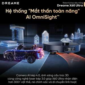 Công nghệ AI trên robot Dreame hoạt động như thế nào?