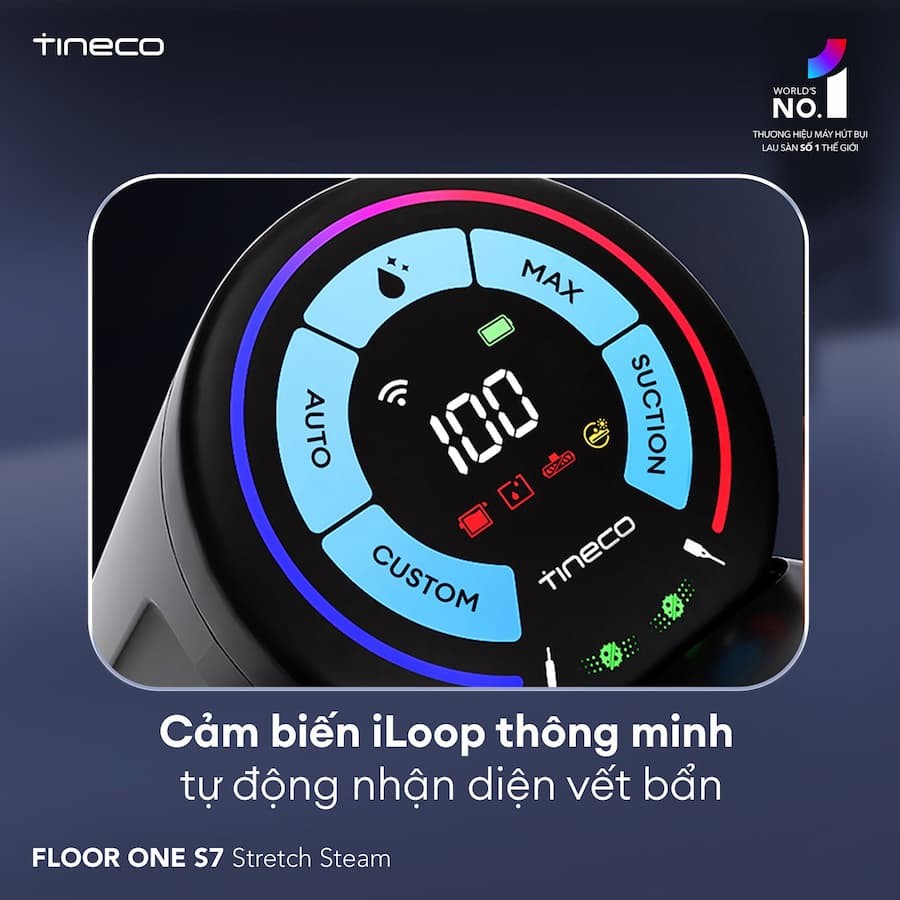 Nguyên lý hoạt động và Lợi ích của Công nghệ iLoop Smart Sensor (Tineco)