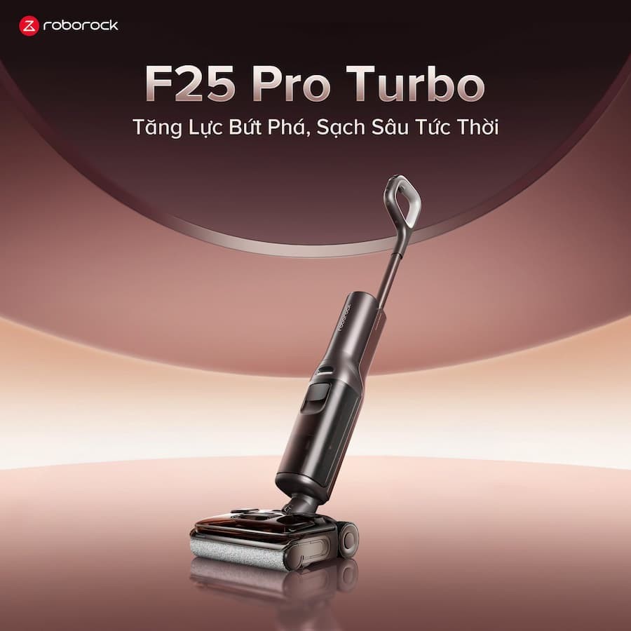 Máy hút bụi lau nhà Roborock F25 Pro Turbo