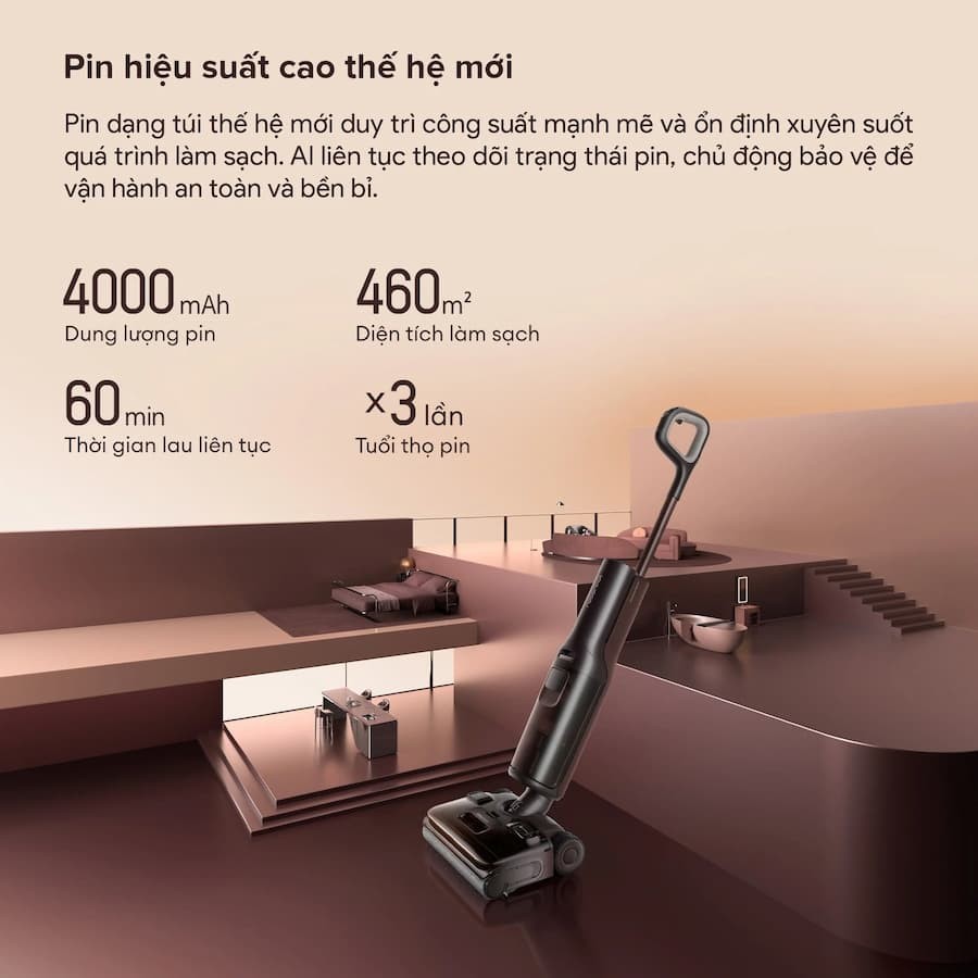 Công Nghệ & Điểm Đột Phá Nổi Bật Máy Hút Bụi Cầm Tay Roborock F25 Pro Turbo