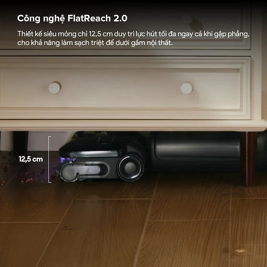 Điểm nổi bật Máy hút bụi cầm tay Roborock F25 Steam