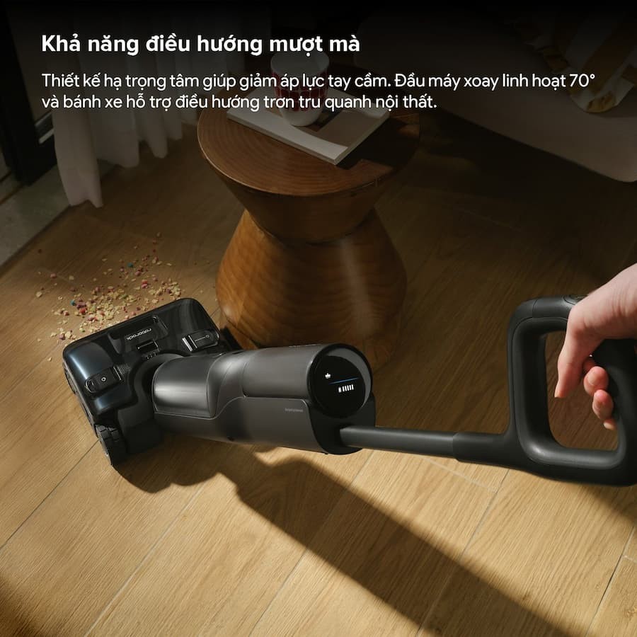 Điểm nổi bật Máy hút bụi cầm tay Roborock F25 Steam
