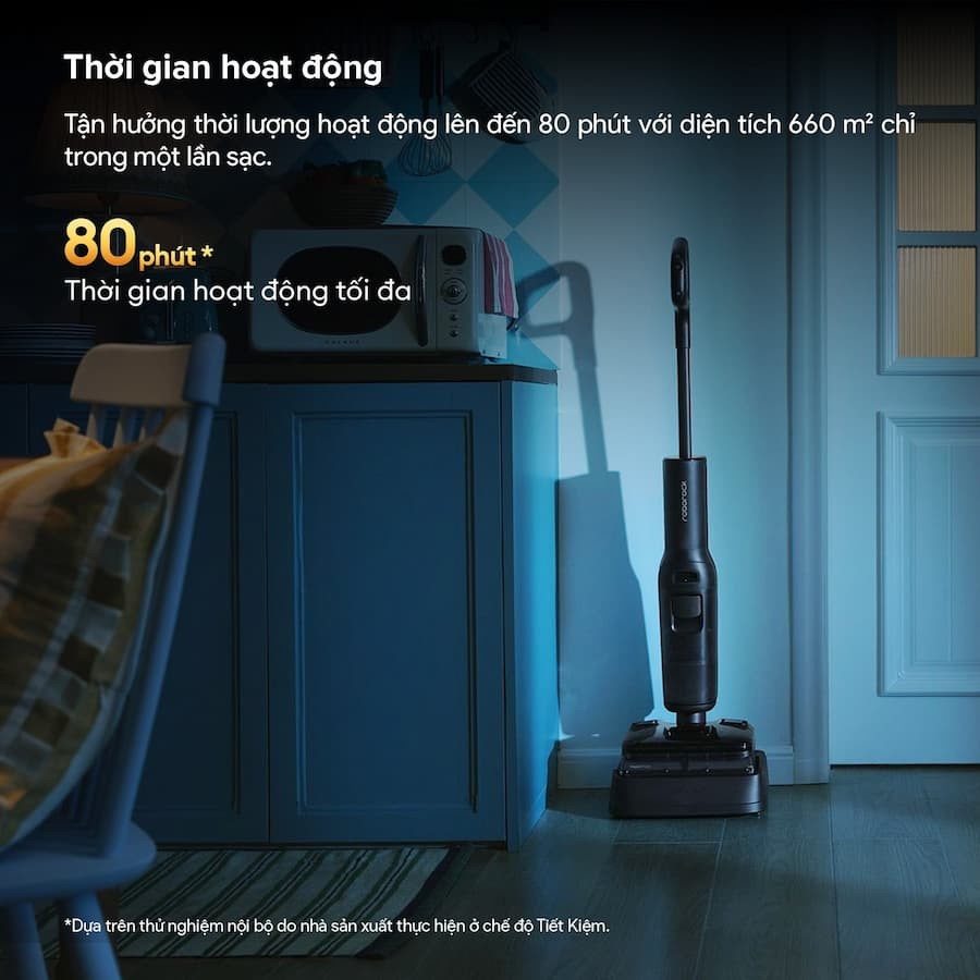 Điểm nổi bật Máy hút bụi cầm tay Roborock F25 Steam