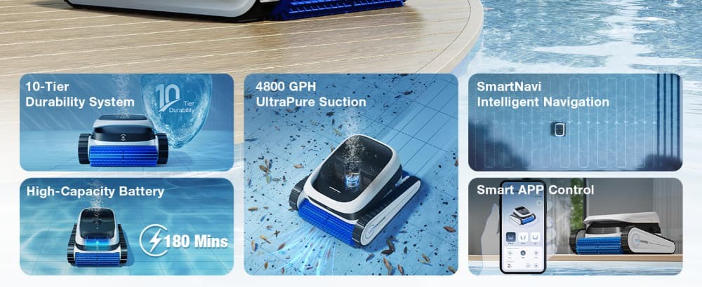 Robot dọn bể ECOVACS ULTRAMARINE P1
