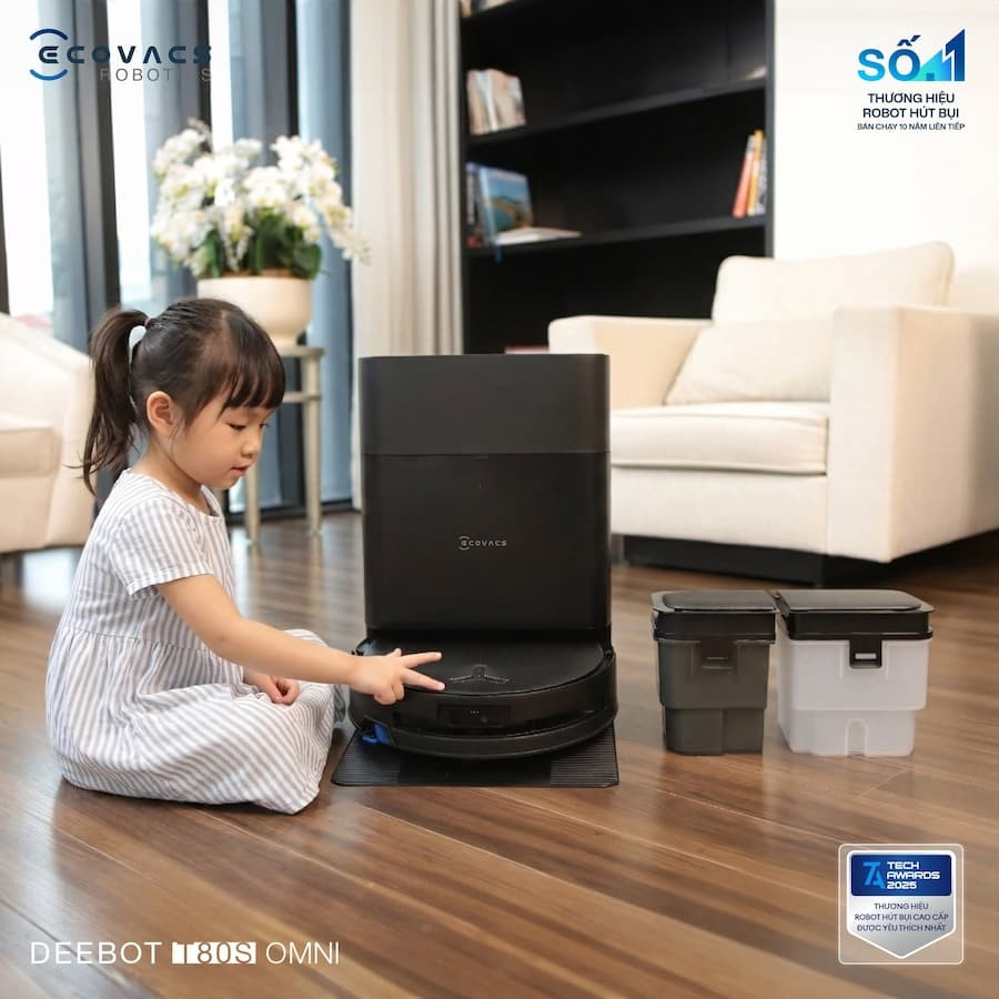 Một số điểm cần lưu ý khi sử dụng robot hút bụi lau nhà Ecovacs Deebot