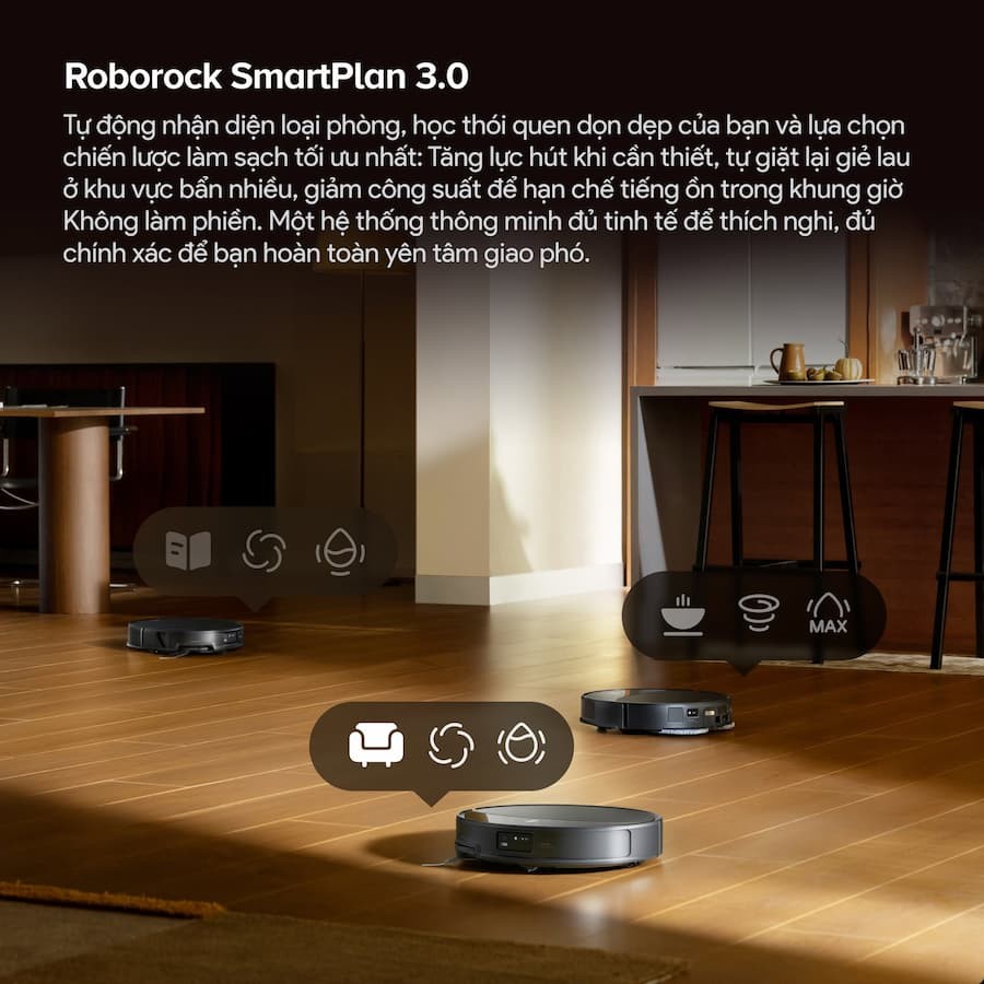Cập nhật đột phá công nghệ mới Roborock nhiều tầng