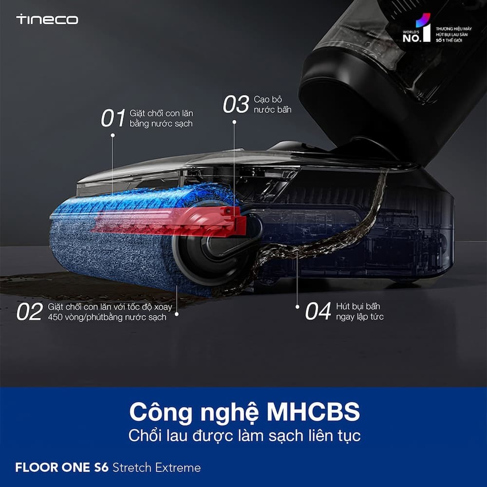 Tineco MHCBS là gì? Ưu điểm khi lau sàn