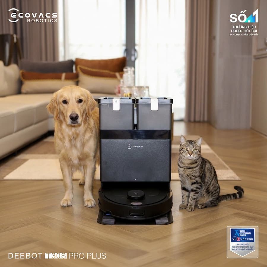 Công Nghệ Đột Phá Nổi Bật Robot hút bụi Ecovacs Deebot T30S Pro Plus