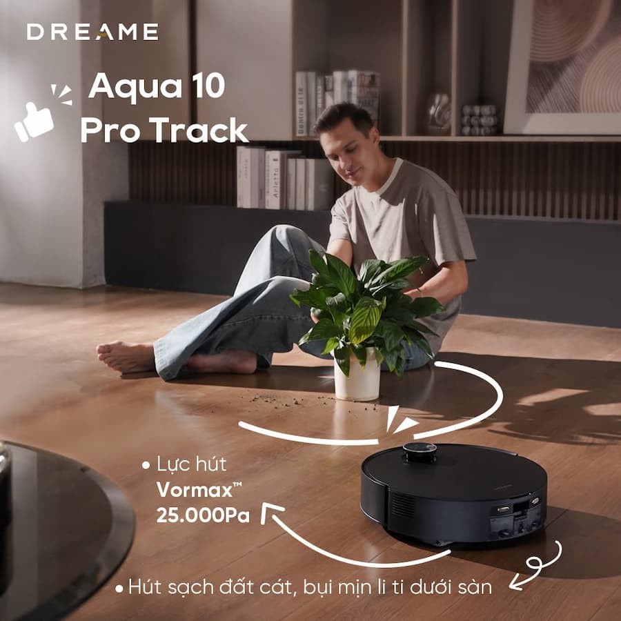 XỬ LÝ SỰ CỐ THƯỜNG GẶP (TROUBLESHOOTING) ROBOT DREAME AQUA 10 PRO TRACK
