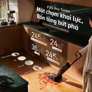 Hướng Dẫn Sử Dụng Chi Tiết Máy Hút Bụi Lau Nhà Roborock F25 Steam & F25 Pro Turbo