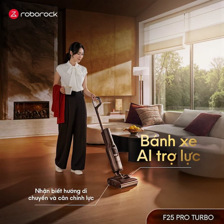 Chuẩn Bị & Lắp Đặt Ban Đầu Máy Hút Bụi Lau Nhà Roborock F25 Steam, F25 Pro Turbo