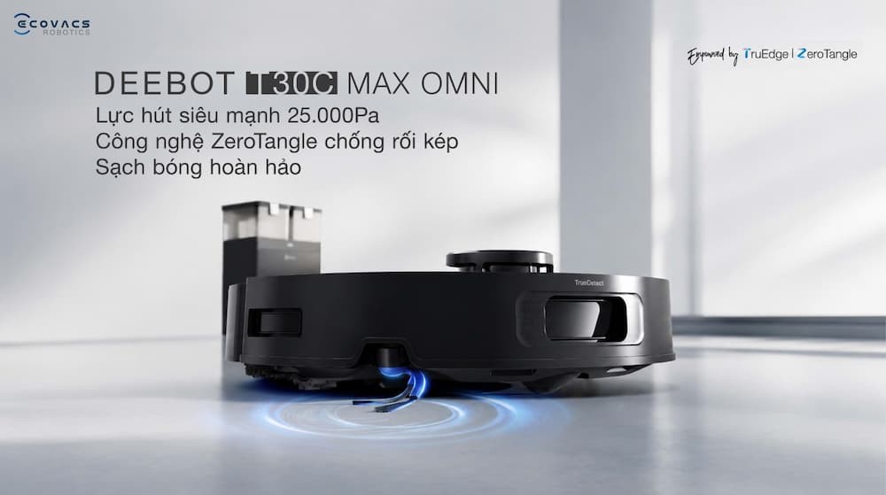 Robot hút bụi lau nhà Ecovacs Deebot T30C Max Omni