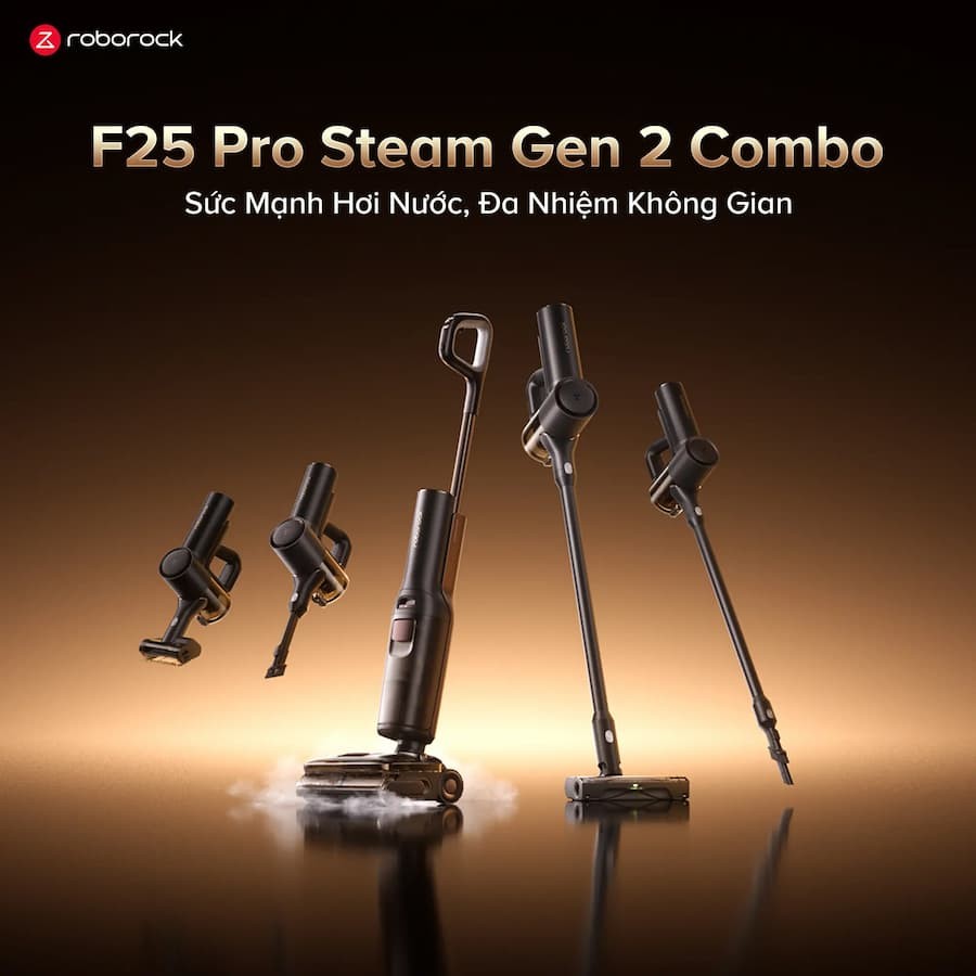 Roborock F25 Pro Steam Gen 2 Combo 2