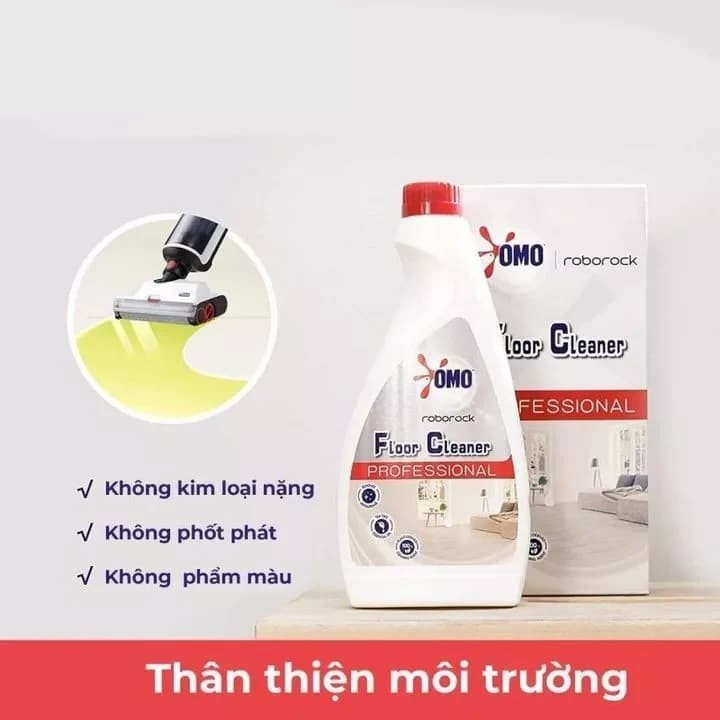 Tính năng nổi bật Nước lau sàn OMO Roborock
