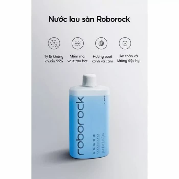 Thông tin Nước lau sàn chuyên dụng Roborock - Chai 200ml, 1L