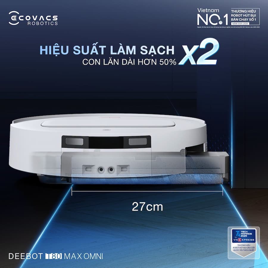 Câu Hỏi Thường Gặp (FAQs) Ecovacs Deebot T80 Max Omni
