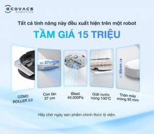 Đánh Giá Chi Tiết Ecovacs Deebot T80 Max Omni: Bứt Phá Lực Hút 40.000Pa & Công Nghệ Lau Con Lăn OZMO ROLLER 3.0